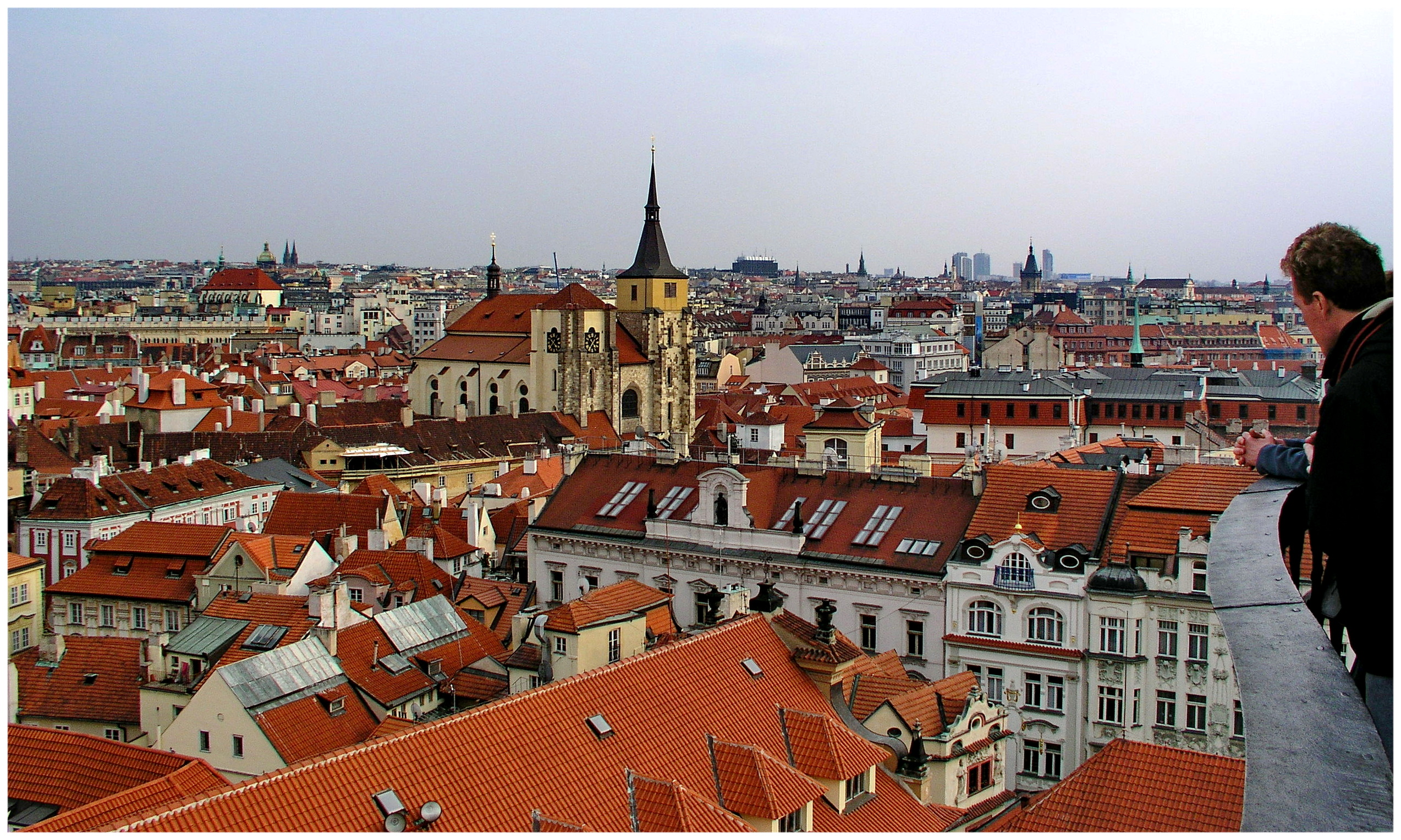 Panorama from a church tower